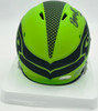 Byron Murphy II Autographed Seattle Seahawks Rave Green Speed Mini Helmet (Smudged) MCS Holo #62695