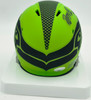 Byron Murphy II Autographed Seattle Seahawks Rave Green Speed Mini Helmet (Smudged) MCS Holo #62683