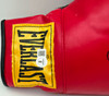 George Chuvalo Autographed Red Everlast Boxing Glove RH Beckett BAS QR #BS30361