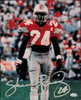 Shawn Springs Autographed 8x10 Photo Ohio State MCS Holo #87565