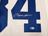 Dallas Cowboys Cornell Green Autographed White Jersey Beckett BAS Witness Stock #257838