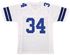 Dallas Cowboys Cornell Green Autographed White Jersey Beckett BAS Witness Stock #257838