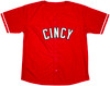 Cincinnati Reds Matt McLain Autographed Red Jersey "1st MLB HR 5/23/23" Beckett BAS Witness Stock #257831