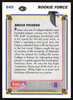 Bruce Pickens Autographed 1991 Upper Deck Rookie Card #649 Atlanta Falcons SKU #259473