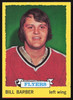 Bill Barber Autographed 1973-74 Topps Card #81 Philadelphia Flyers SKU #258305