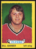 Bill Barber Autographed 1973-74 Topps Card #81 Philadelphia Flyers SKU #258306