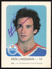 Ken Linseman Autographed 1982-83 Red Rooster Card Edmonton Oilers SKU #258340