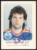 Dave Semenko Autographed 1982-83 Red Rooster Card Edmonton Oilers SKU #258349