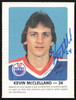 Kevin McClelland Autographed 1984-85 Post Red Rooster Rookie Card Edmonton Oilers SKU #258385