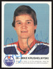 Mike Krushelnyski Autographed 1985-86 Post Red Rooster Card Edmonton Oilers SKU #258405