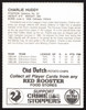 Charlie Huddy Autographed 1986-87 Red Rooster Card Edmonton Oilers SKU #258441