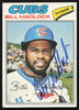 Bill Madlock Autographed 1977 Topps Card #250 Chicago Cubs SKU #258634