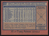 Tony Armas Autographed 1978 Topps Card #298 Oakland A's SKU #258664