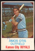 Amos Otis Autographed 1975 Hostess Card #50 Kansas City Royals SKU #258694