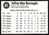 Jeff Burroughs Autographed 1978 Hostess Card #61 Atlanta Braves SKU #258744