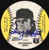 Randy Moffitt Autographed 1978 MSA Wiffle Discs Card San Francisco Giants SKU #258788