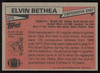 Elvin Bethea Autographed 1981 Topps Card #272 Houston Oilers SKU #258854