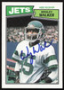 Wesley Walker Autographed 1987 Topps Card #132 New York Jets SKU #258868