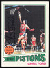 Chris Ford Autographed 1977-78 Topps Card #121 Detroit Pistons SKU #258902