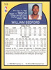 William Bedford Autographed 1990-91 Hoops Card #102 Detroit Pistons SKU #259028