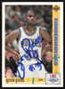 Myron Brown Autographed 1991-92 Upper Deck Rookie Card #15 Minnesota Timberwolves SKU #259033
