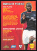 Dwight Yorke Autographed 2001 Topps Premier Gold Card #T14 Manchester United SKU #259049