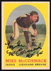 Mike McCormack Autographed 1958 Topps Card #59 Cleveland Browns "HOF 84" SKU #259081