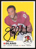 Johnny Roland Autographed 1969 Topps Card #225 St. Louis Cardinals SKU #259090