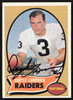 Daryle Lamonica Autographed 1970 Topps Card #50 Oakland Raiders SKU #259096