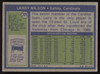 Larry Wilson Autographed 1972 Topps Card #205 St. Louis Cardinals SKU #259116