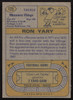Ron Yary Autographed 1974 Topps Card #125 Minnesota Vikings SKU #259136