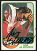 Jan Stenerud Autographed 1976 Topps Card #160 Kansas City Chiefs SKU #259162