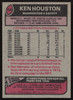 Ken Houston Autographed 1977 Topps Card #450 Washington Redskins SKU #259168