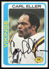 Carl Eller Autographed 1978 Topps Card #79 Minnesota Vikings SKU #259184