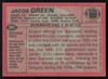 Jacob Green Autographed 1983 Topps Rookie Card #385 Seattle Seahawks SKU #259224