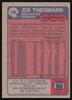 Joe Theismann Autographed 1985 Topps Card #190 Washington Redskins SKU #259252