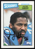 Jacob Green Autographed 1987 Topps Card #180 Seattle Seahawks SKU #259276