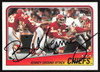 Bill Kenney Autographed 1988 Topps Card #361 Kansas City Chiefs SKU #259283