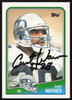 Curt Warner Autographed 1988 Topps Card #132 Seattle Seahawks SKU #259290