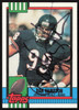 Dan Hampton Autographed 1990 Topps Card #377 Chicago Bears SKU #259312
