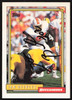 Ian Beckles Autographed 1992 Topps Card #102 Tampa Bay Buccaneers SKU #259346