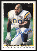 Shawn Lee Autographed 1995 Topps Card #218 San Diego Chargers SKU #259395