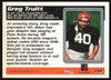 Greg Truitt Autographed 1995 Topps Card #149 Cincinnati Bengals SKU #259398