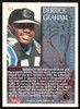 Derrick Graham Autographed 1995 Bowman Rookie Card #222 Carolina Panthers SKU #259400