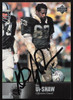 Gene Upshaw Autographed 1997 Upper Deck Legends Card #65 Oakland Raiders SKU #259420