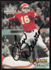 Len Dawson Autographed 1994 Roger Staubach Card #74 Kansas City Chiefs SKU #259453