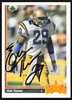 Eric Turner Autographed 1991 Upper Deck Rookie Card #23 Cleveland Browns SKU #259465