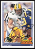 Esera Tuaolo Autographed 1991 Upper Deck Rookie Card #635 Green Bay Packers SKU #259477