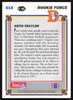 Keith Traylor Autographed 1991 Upper Deck Rookie Card #618 Denver Broncos SKU #259478