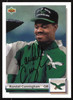 Randall Cunningham Autographed 1992 Upper Deck Gold Card #G35 Philadelphia Eagles SKU #259492